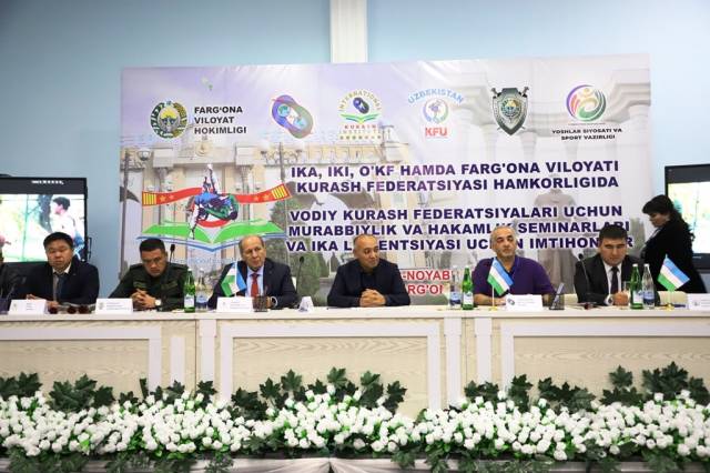 Seminars and exams for Kurash specialists have started in Ferghana