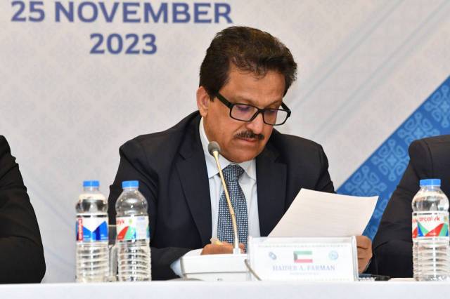 Haider Farman was re-elected as the President of IKA